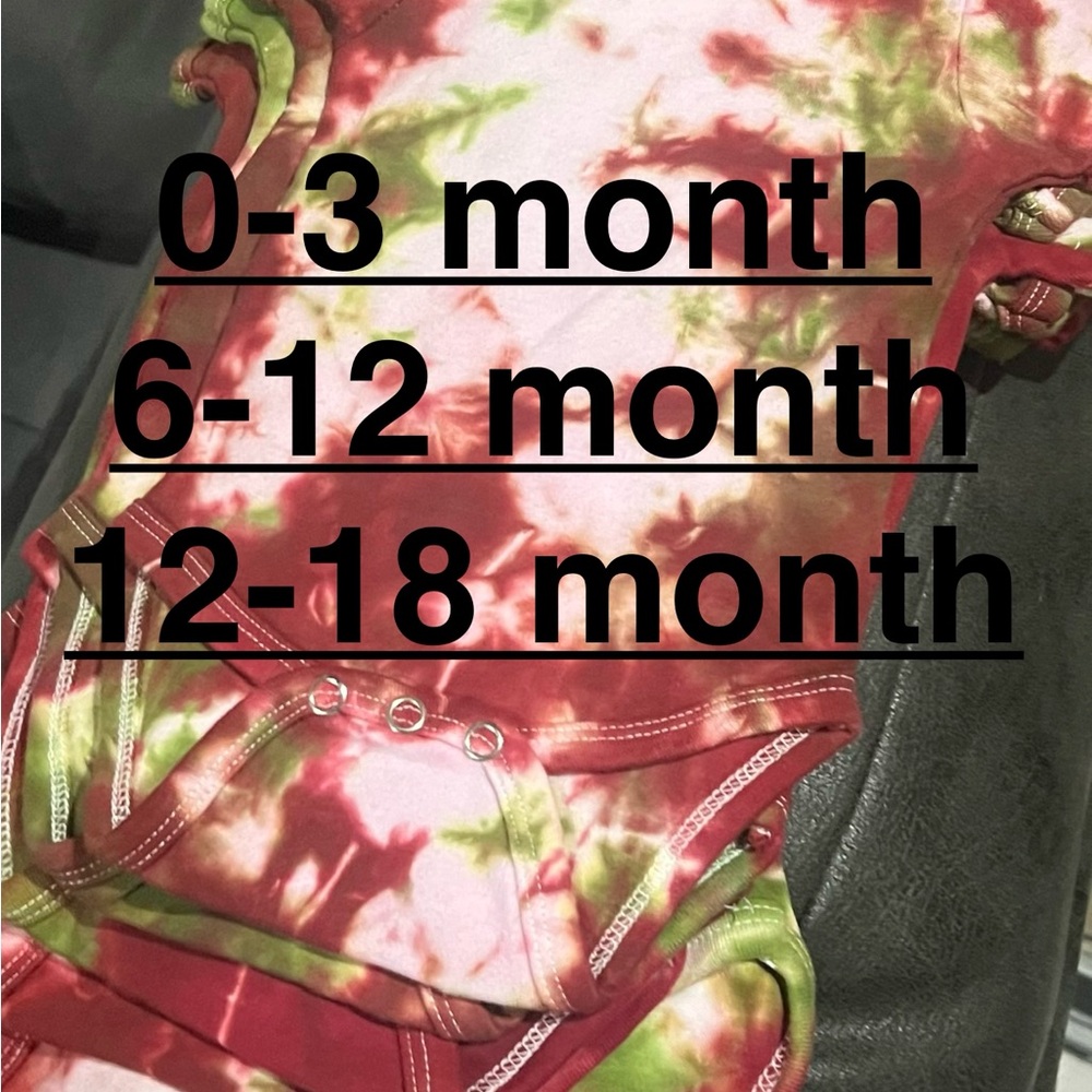 Tie-Dye Baby Onesies